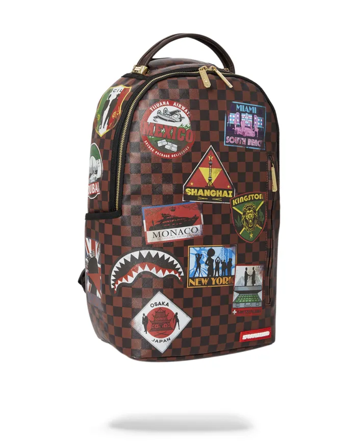 SPRAYGROUND Backpacks GLOBAL MOGUL DLXV BACKPACK 8211 Universal SPRAYGROUND Backpacks GLOBAL MOGUL DLXV BACKPACK 8211 Universal