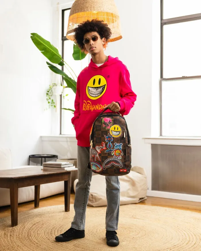 SPRAYGROUND Backpacks GLOBAL MOGUL POPAGANDA RON ENGLISH EDITION BACKPACK 8211 Universal SPRAYGROUND Backpacks GLOBAL MOGUL POPAGANDA RON ENGLISH EDITION BACKPACK 8211 Universal