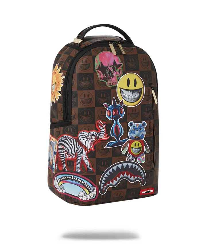 SPRAYGROUND Backpacks GLOBAL MOGUL POPAGANDA RON ENGLISH EDITION BACKPACK 8211 Universal SPRAYGROUND Backpacks GLOBAL MOGUL POPAGANDA RON ENGLISH EDITION BACKPACK 8211 Universal