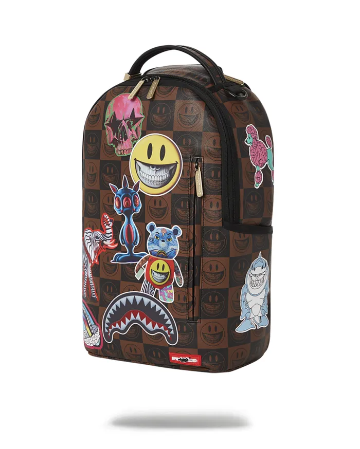 SPRAYGROUND Backpacks GLOBAL MOGUL POPAGANDA RON ENGLISH EDITION BACKPACK 8211 Universal SPRAYGROUND Backpacks GLOBAL MOGUL POPAGANDA RON ENGLISH EDITION BACKPACK 8211 Universal