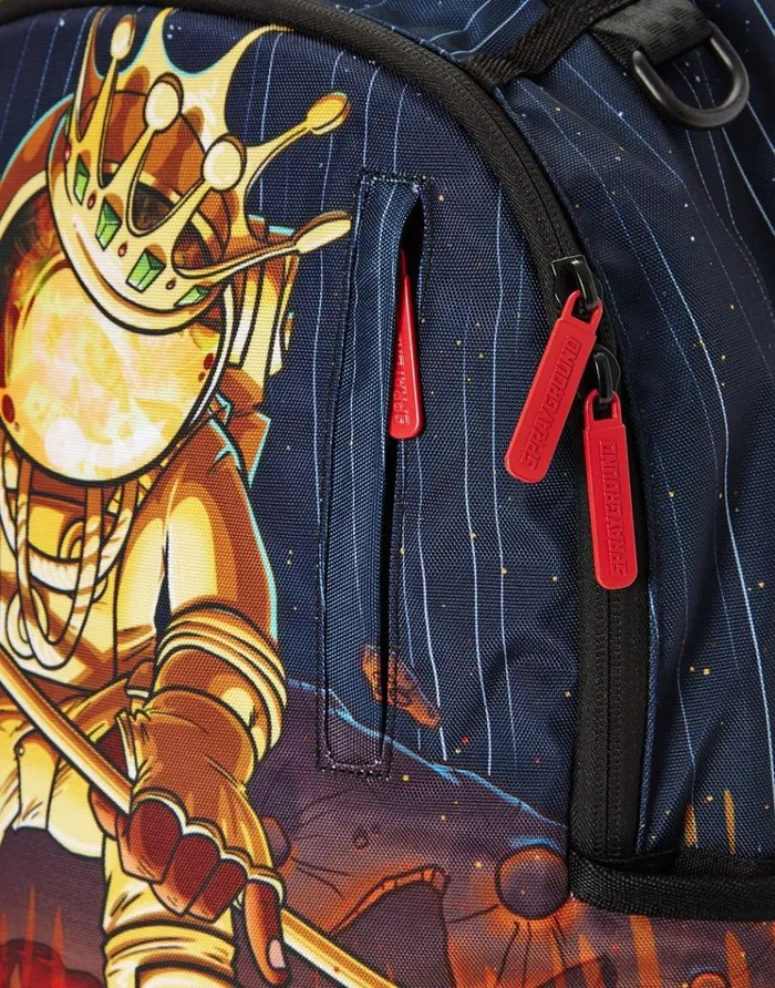 SPRAYGROUND Backpacks GOLD ASTRONAUT METEOR SHARK 8211 Universal