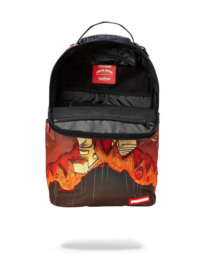 SPRAYGROUND Backpacks GOLD ASTRONAUT METEOR SHARK 8211 Universal