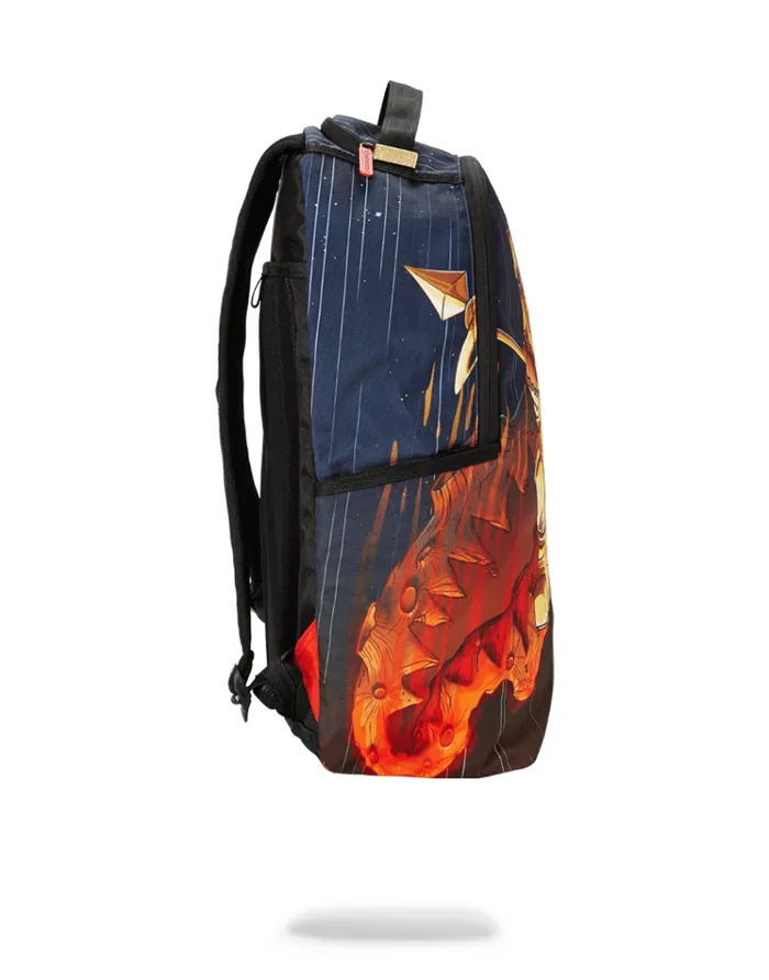 SPRAYGROUND Backpacks GOLD ASTRONAUT METEOR SHARK 8211 Universal
