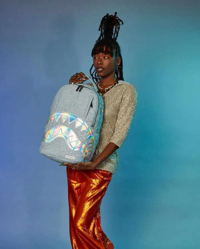 SPRAYGROUND Backpacks MIRASHAKU IRIDESCENT QUILT BACKPACK 8211 Universal SPRAYGROUND Backpacks MIRASHAKU IRIDESCENT QUILT BACKPACK 8211 Universal