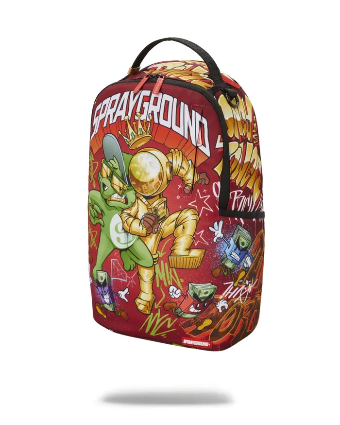 SPRAYGROUND Backpacks MONEY BEAR VS ASTROMANE DLXR 8211 Universal SPRAYGROUND Backpacks MONEY BEAR VS ASTROMANE DLXR 8211 Universal