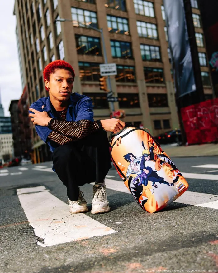 SPRAYGROUND Backpacks NARUTO VS SASUKE SHATTER DLXSR BACKPACK 8211 Universal