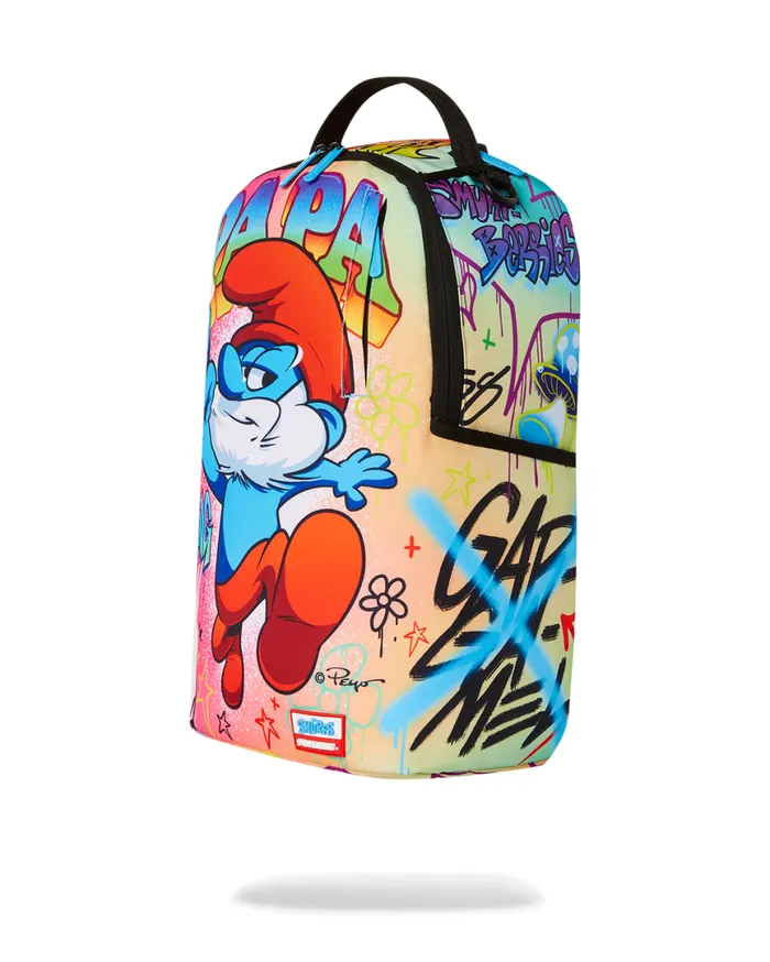 SPRAYGROUND Backpacks PAPA SMURF ON THE RUN BACKPACK 8211 Universal SPRAYGROUND Backpacks PAPA SMURF ON THE RUN BACKPACK 8211 Universal