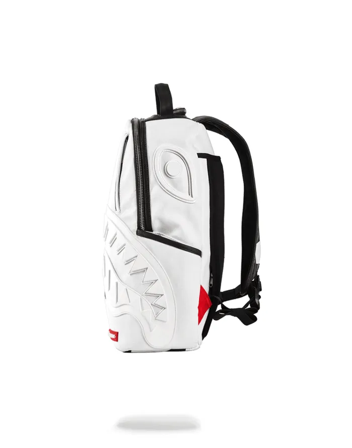SPRAYGROUND Backpacks PHANTOM WHITE RUBBER SHARK 8211 Universal SPRAYGROUND Backpacks PHANTOM WHITE RUBBER SHARK 8211 Universal