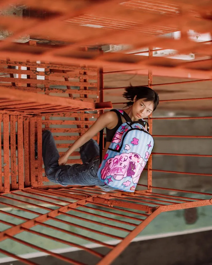 SPRAYGROUND Backpacks PINK PANTHER CITY STREETS DLXSR BACKPACK 8211 Universal