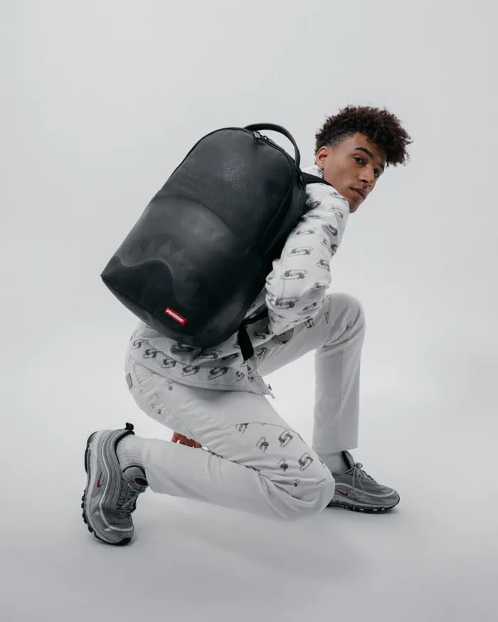 SPRAYGROUND Backpacks SHARK CENTRAL BLK ON BLK BACKPACK DLXV 8211 Universal