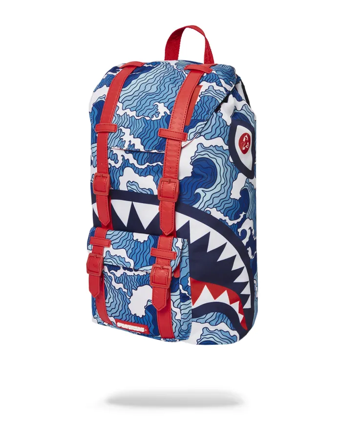 SPRAYGROUND Backpacks SHARK WAVE HILLS BACKPACK 8211 Universal SPRAYGROUND Backpacks SHARK WAVE HILLS BACKPACK 8211 Universal