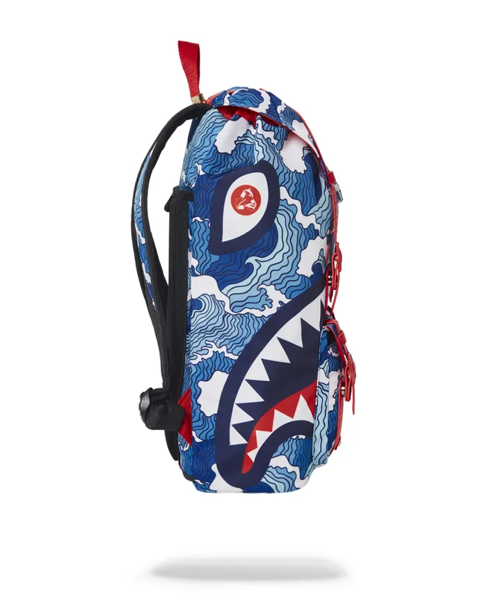 SPRAYGROUND Backpacks SHARK WAVE HILLS BACKPACK 8211 Universal SPRAYGROUND Backpacks SHARK WAVE HILLS BACKPACK 8211 Universal