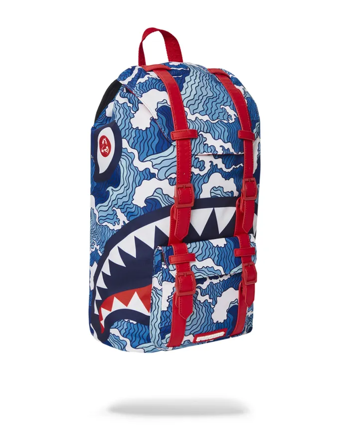 SPRAYGROUND Backpacks SHARK WAVE HILLS BACKPACK 8211 Universal SPRAYGROUND Backpacks SHARK WAVE HILLS BACKPACK 8211 Universal
