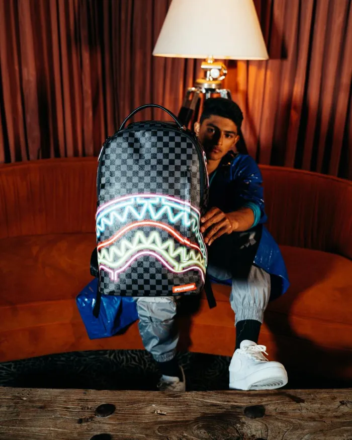 SPRAYGROUND Backpacks SHARKS IN PARIS GLOW BACKPACK DLXV 8211 Universal