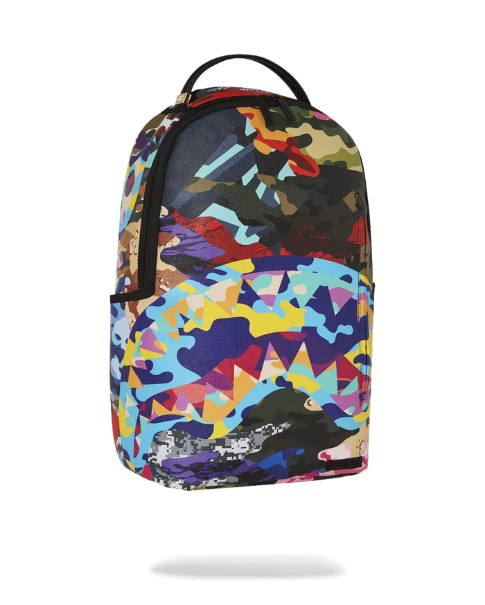 SPRAYGROUND Backpacks SLICED AND DICED CAMO BACKPACK 8211 Universal SPRAYGROUND Backpacks SLICED AND DICED CAMO BACKPACK 8211 Universal