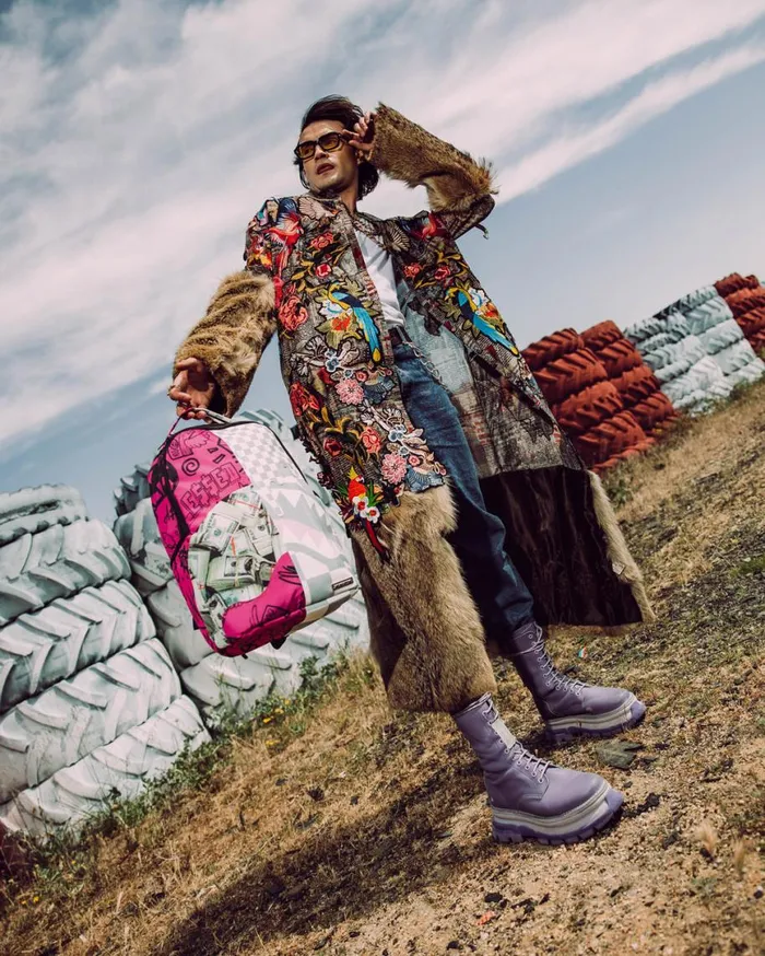 SPRAYGROUND Backpacks SPLIT MONEY BLESSINGS BACKPACK DLXV 8211 Universal SPRAYGROUND Backpacks SPLIT MONEY BLESSINGS BACKPACK DLXV 8211 Universal