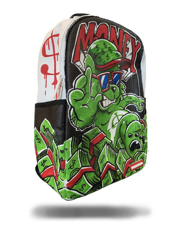 SPRAYGROUND Backpacks THE SPRAYGROUND DIY WHITE BACKPACK VEGAN LEATHER and INNER MONEY LINING and MARKERS INCLUDED 8211 Universal