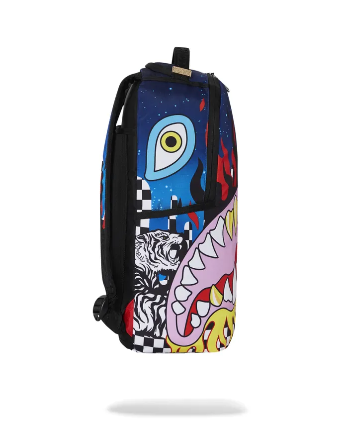 SPRAYGROUND Backpacks TURNIN AND BURNIN DLXSR BACKPACK 8211 Universal