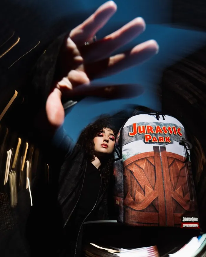 SPRAYGROUND Backpacks WELCOME TO JURASSIC SHARK BACKPACK 8211 Universal SPRAYGROUND Backpacks WELCOME TO JURASSIC SHARK BACKPACK 8211 Universal
