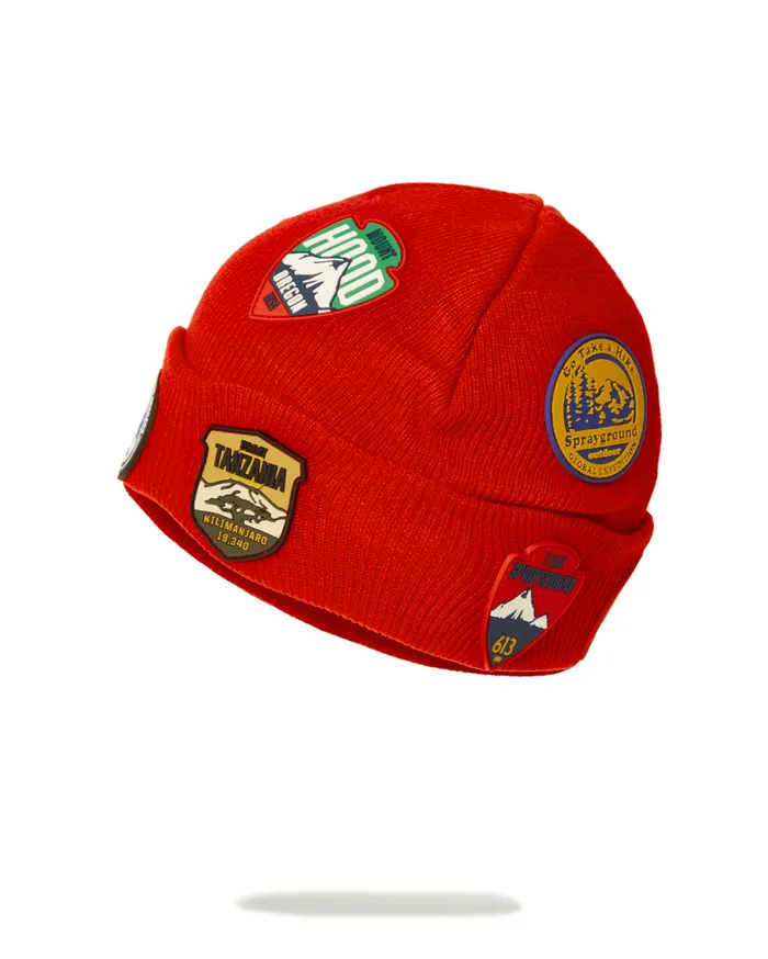 SPRAYGROUND Beanies THE GLOBAL EXPEDITION BEANIE 8211 Universal SPRAYGROUND Beanies THE GLOBAL EXPEDITION BEANIE 8211 Universal