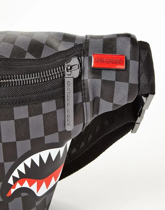SPRAYGROUND Crossbodys SHARKS IN PARIS BLACK CHECKERED EDITION CROSSBODY 8211 Universal SPRAYGROUND Crossbodys SHARKS IN PARIS BLACK CHECKERED EDITION CROSSBODY 8211 Universal