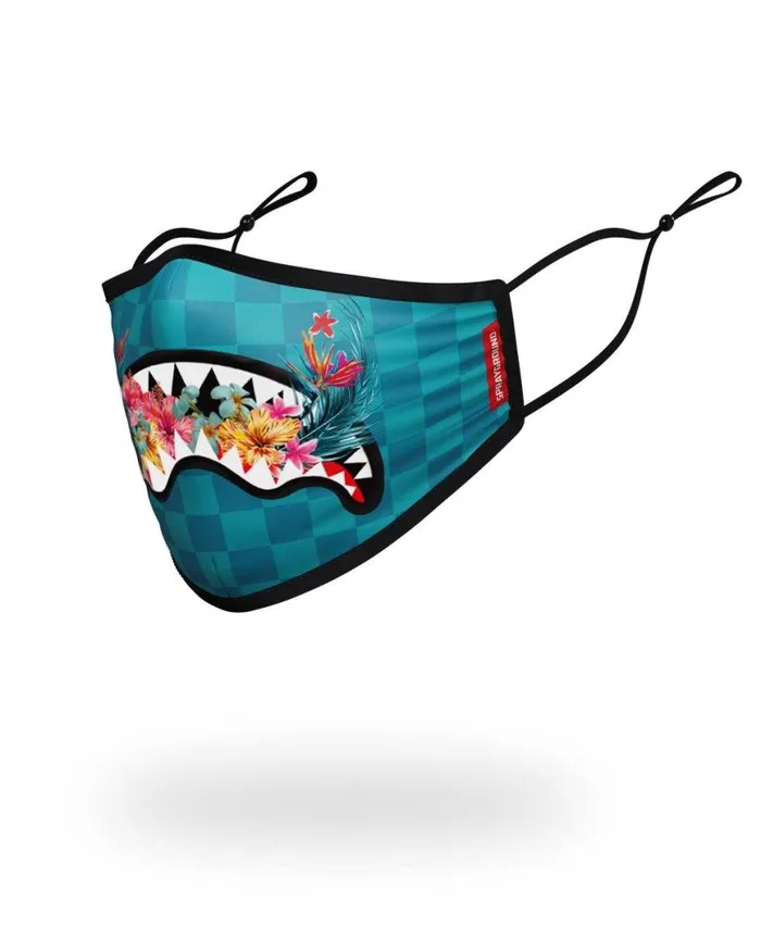 SPRAYGROUND Face Masks ADULT BLOSSOM SHARK FORM FITTING FACE MASK 8211 Universal SPRAYGROUND Face Masks ADULT BLOSSOM SHARK FORM FITTING FACE MASK 8211 Universal