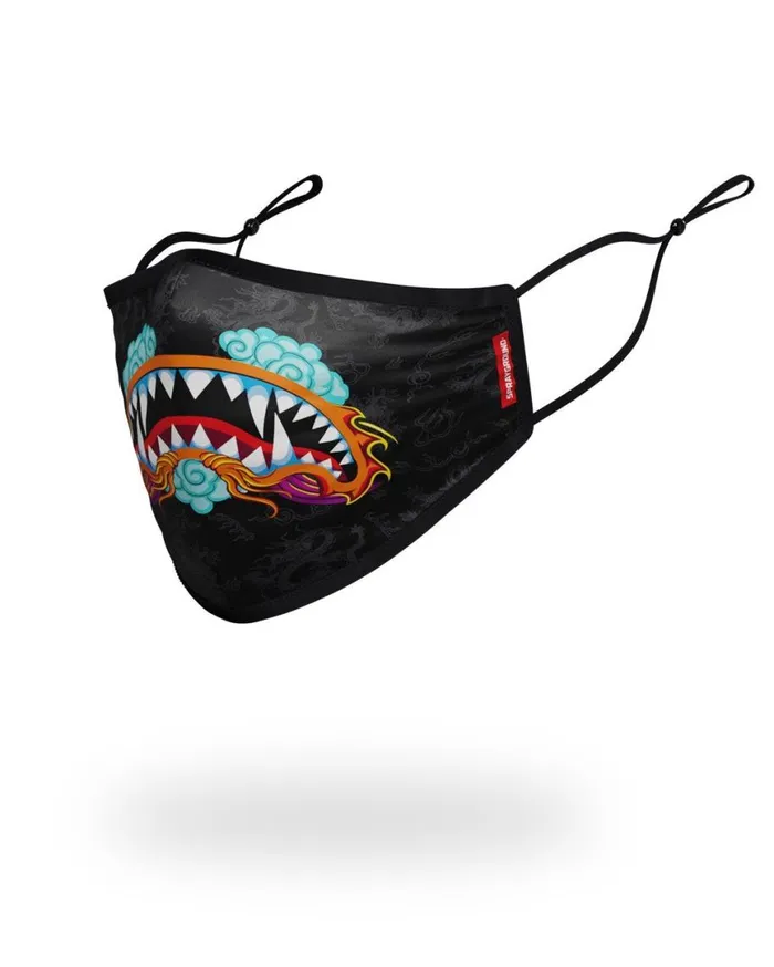 SPRAYGROUND Face Masks ADULT DRAGON SHARK FORM FITTING FACE MASK 8211 Universal SPRAYGROUND Face Masks ADULT DRAGON SHARK FORM FITTING FACE MASK 8211 Universal