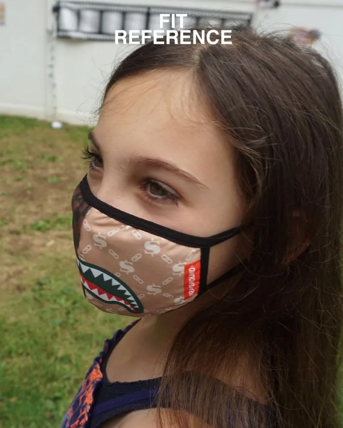SPRAYGROUND Face Masks KIDS FORM FITTING MASK COLOR DRIP 8211 Universal