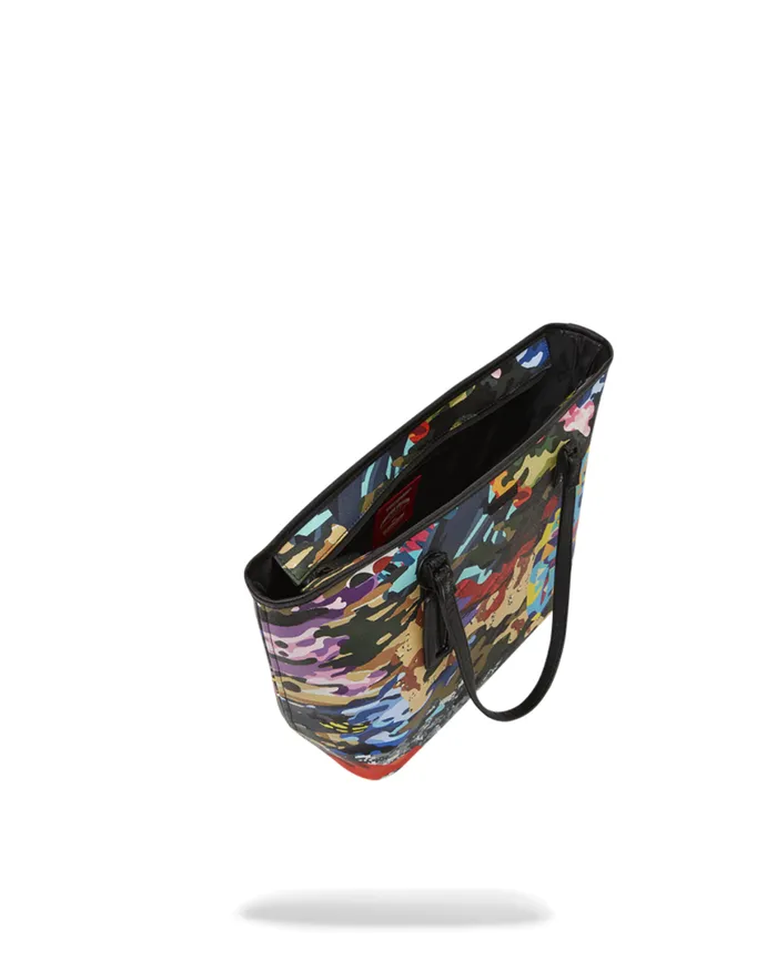 SPRAYGROUND Handbags SLICED AND DICED CAMO TOTE 8211 Universal