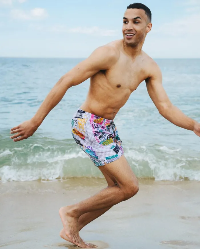 SPRAYGROUND Swimwear CREATE ANOTHER DAY SWIM SHORTS 8211 Universal SPRAYGROUND Swimwear CREATE ANOTHER DAY SWIM SHORTS 8211 Universal