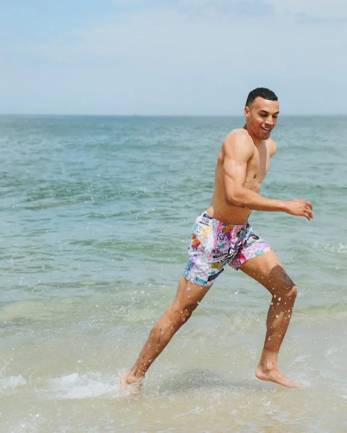 SPRAYGROUND Swimwear CREATE ANOTHER DAY SWIM SHORTS 8211 Universal SPRAYGROUND Swimwear CREATE ANOTHER DAY SWIM SHORTS 8211 Universal