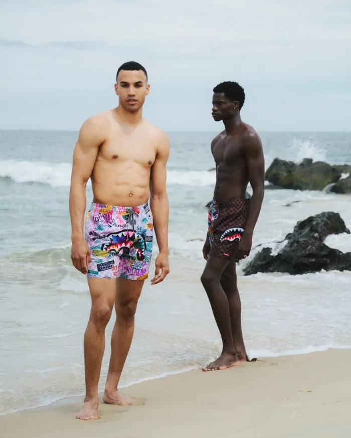 SPRAYGROUND Swimwear CREATE ANOTHER DAY SWIM SHORTS 8211 Universal SPRAYGROUND Swimwear CREATE ANOTHER DAY SWIM SHORTS 8211 Universal