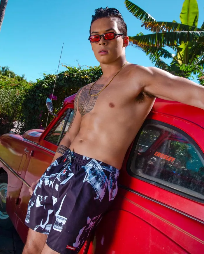 SPRAYGROUND Swimwear MONEY NIGHT SHOTO SWIM TRUNKS 8211 Universal