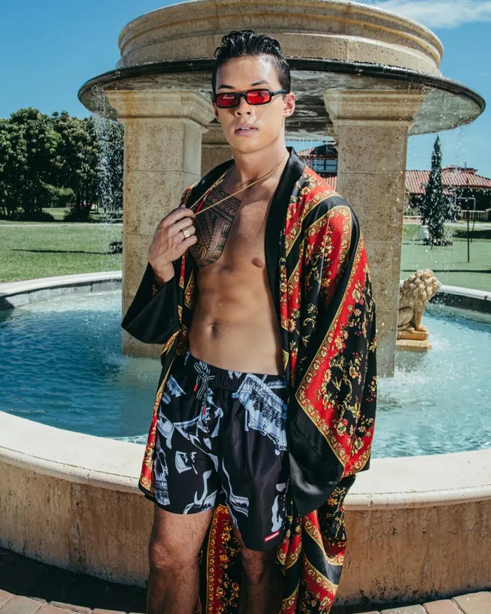 SPRAYGROUND Swimwear MONEY NIGHT SHOTO SWIM TRUNKS 8211 Universal