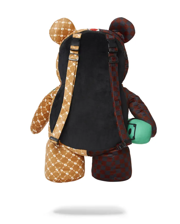 SPRAYGROUND Teddy Bear Backpacks MONEY BEAR TEDDYBEAR BACKPACK PARIS VS FLORENCE 8211 Universal