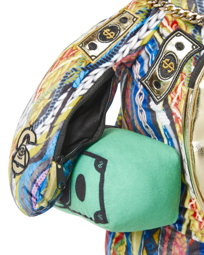 SPRAYGROUND Teddy Bear Backpacks THE GOLDEN AGE MONEYBEAR TEDDYBEAR BACKPACK 8211 Universal
