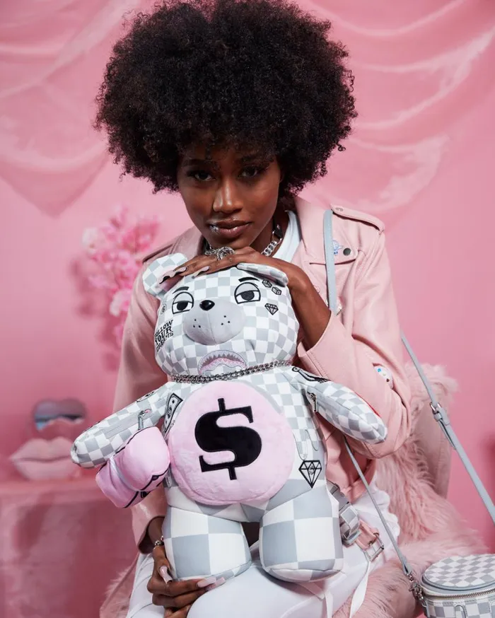 SPRAYGROUND Teddy Bear Backpacks XTC LA PALAIS MEDIUM MONEYBEAR TEDDYBEAR BACKPACK 8211 Universal SPRAYGROUND Teddy Bear Backpacks XTC LA PALAIS MEDIUM MONEYBEAR TEDDYBEAR BACKPACK 8211 Universal