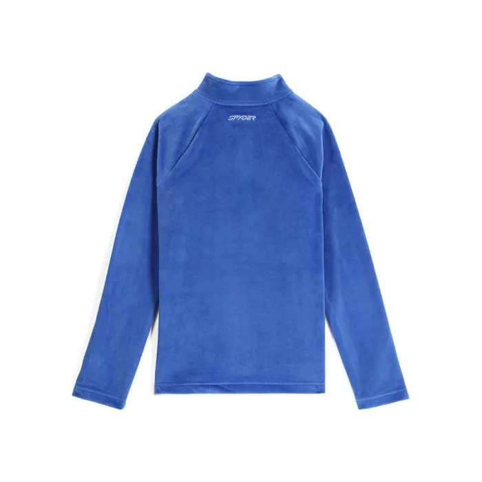 Spyder Fleece Shimmer Bug Half Zip Electric Blue 8211 Kids
