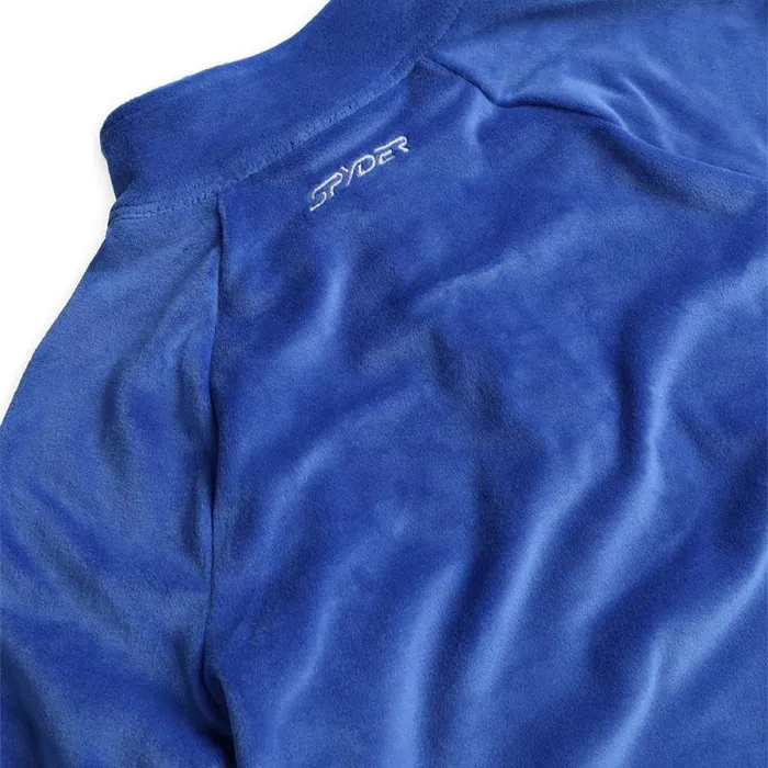 Spyder Fleece Shimmer Bug Half Zip Electric Blue 8211 Kids