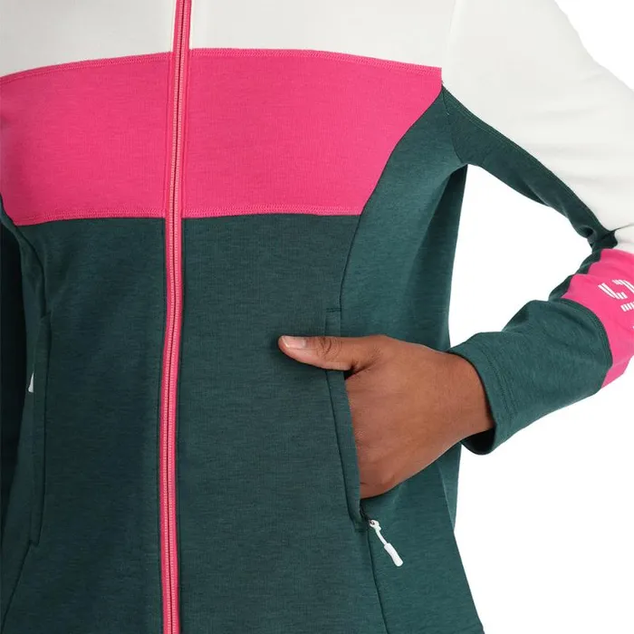 Spyder Fleece Speed Full Zip Cypress Green 8211 Womens