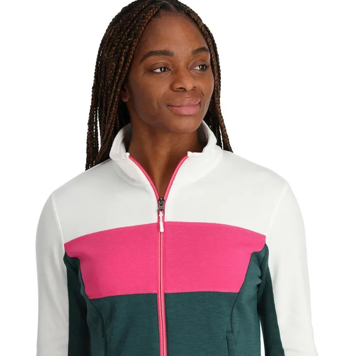 Spyder Fleece Speed Full Zip Cypress Green 8211 Womens