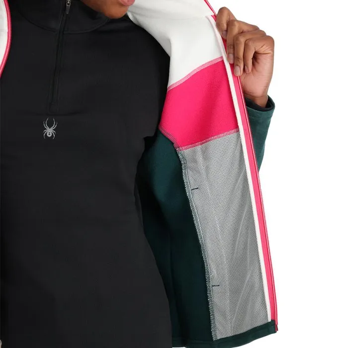 Spyder Fleece Speed Full Zip Cypress Green 8211 Womens