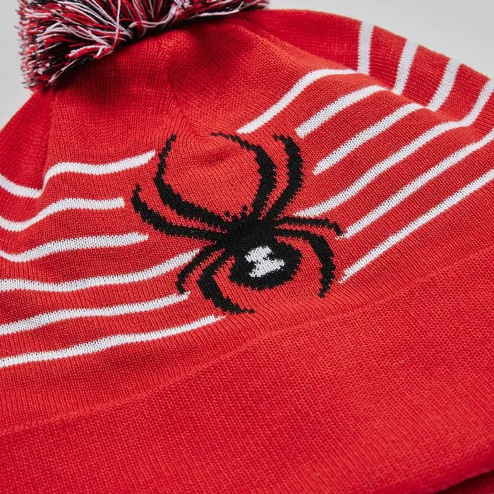 Spyder Hats Icebox Pom Volcano 8211 Kids