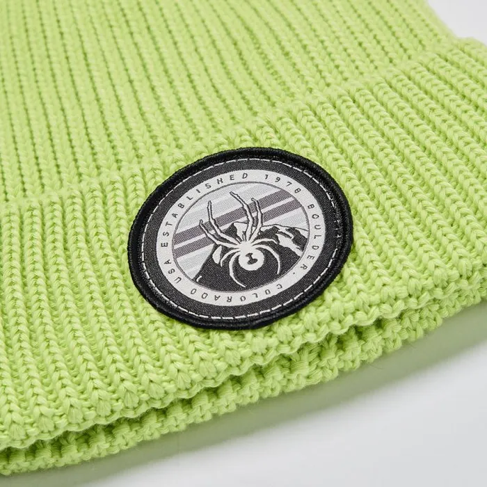 Spyder Hats Link Beanie Lime Ice 8211 Kids