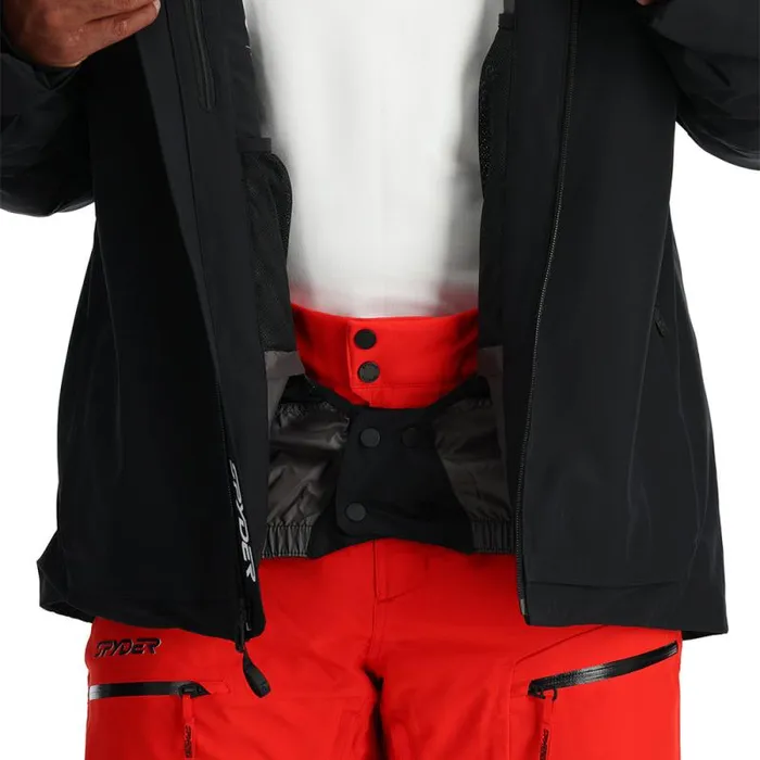 Spyder Insulated Leader Black 8211 Mens