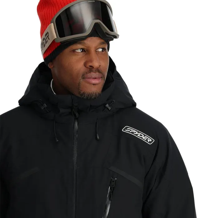 Spyder Insulated Leader Black 8211 Mens