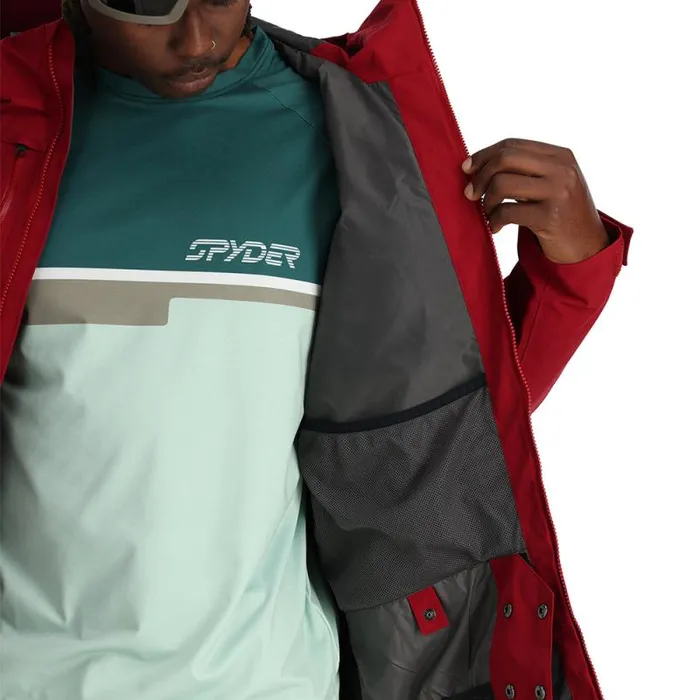 Spyder Shell Jagged Mineral Red 8211 Mens