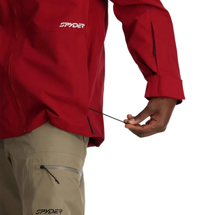 Spyder Shell Jagged Mineral Red 8211 Mens