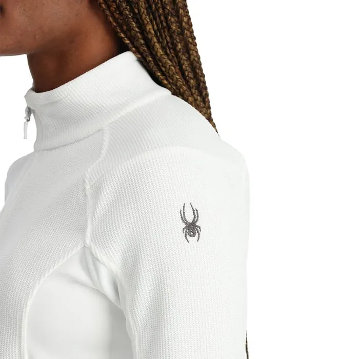 Spyder Sweaters Bandita Full Zip White 8211 Womens