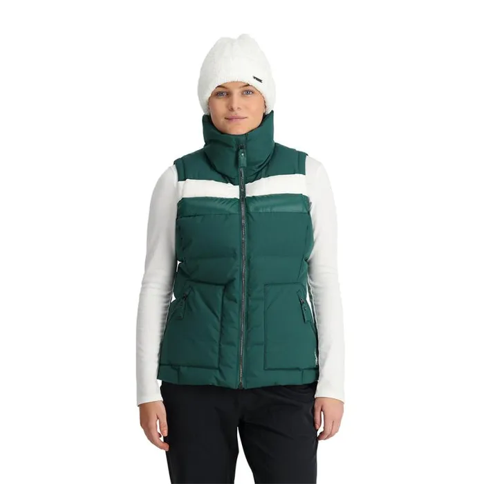 Spyder Vests Eastwood Vest Cypress Green 8211 Womens